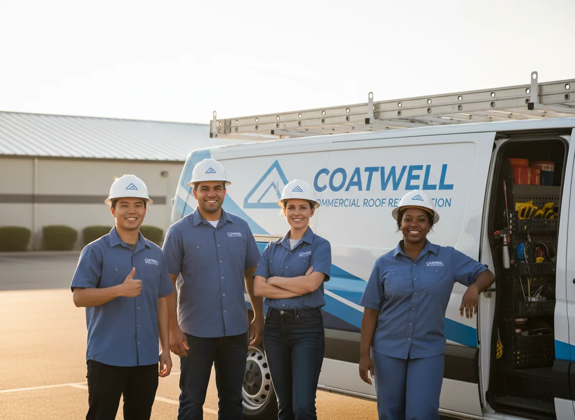Commercial roof coating company in Manchester, ME